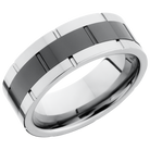 lashbrook tungsten ceramic collection ceramic and tungsten band