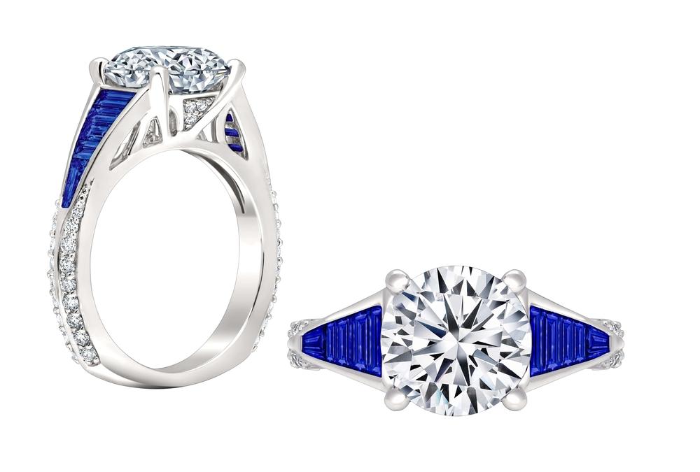 geometry collection three stone engagement ring with sapphire ws413_4dblw peter storm