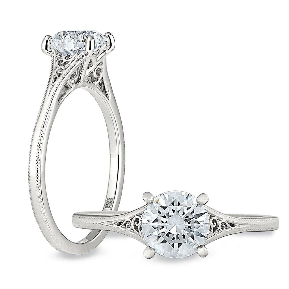 entre collection solitaire engagement ring ws478_4w peter storm