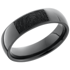 lashbrook zirconium collection zirconium 6mm domed band