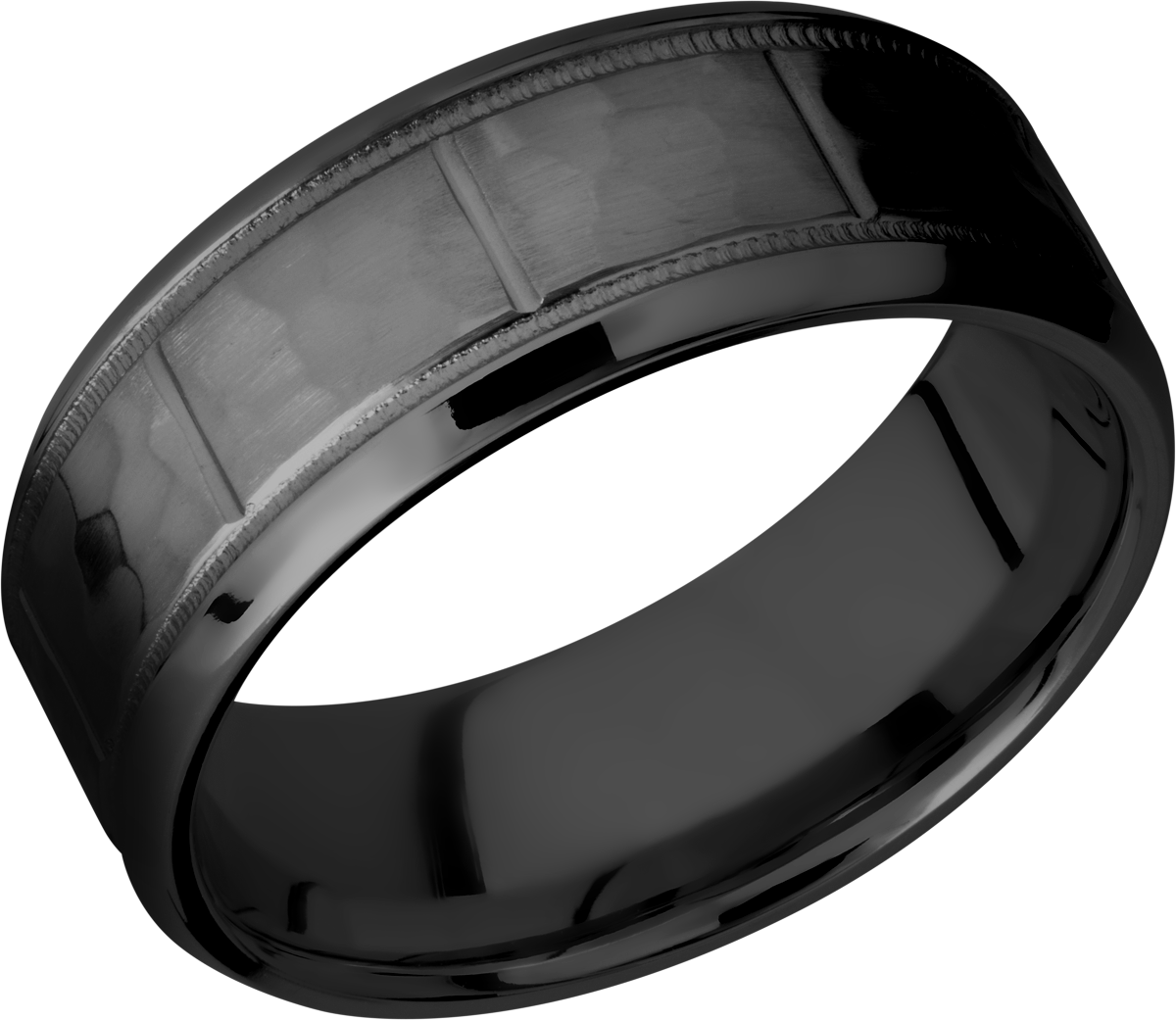 lashbrook zirconium collection zirconium 8mm band