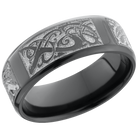 lashbrook zirconium collection zirconium 8mm beveled band