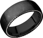 lashbrook zirconium collection zirconium 8mm domed band