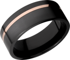 lashbrook zirconium collection zirconium 8mm flat band