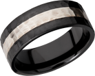 lashbrook zirconium collection zirconium 8mm flat band