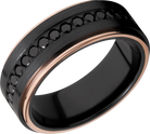 lashbrook zirconium collection zirconium 8mm flat band