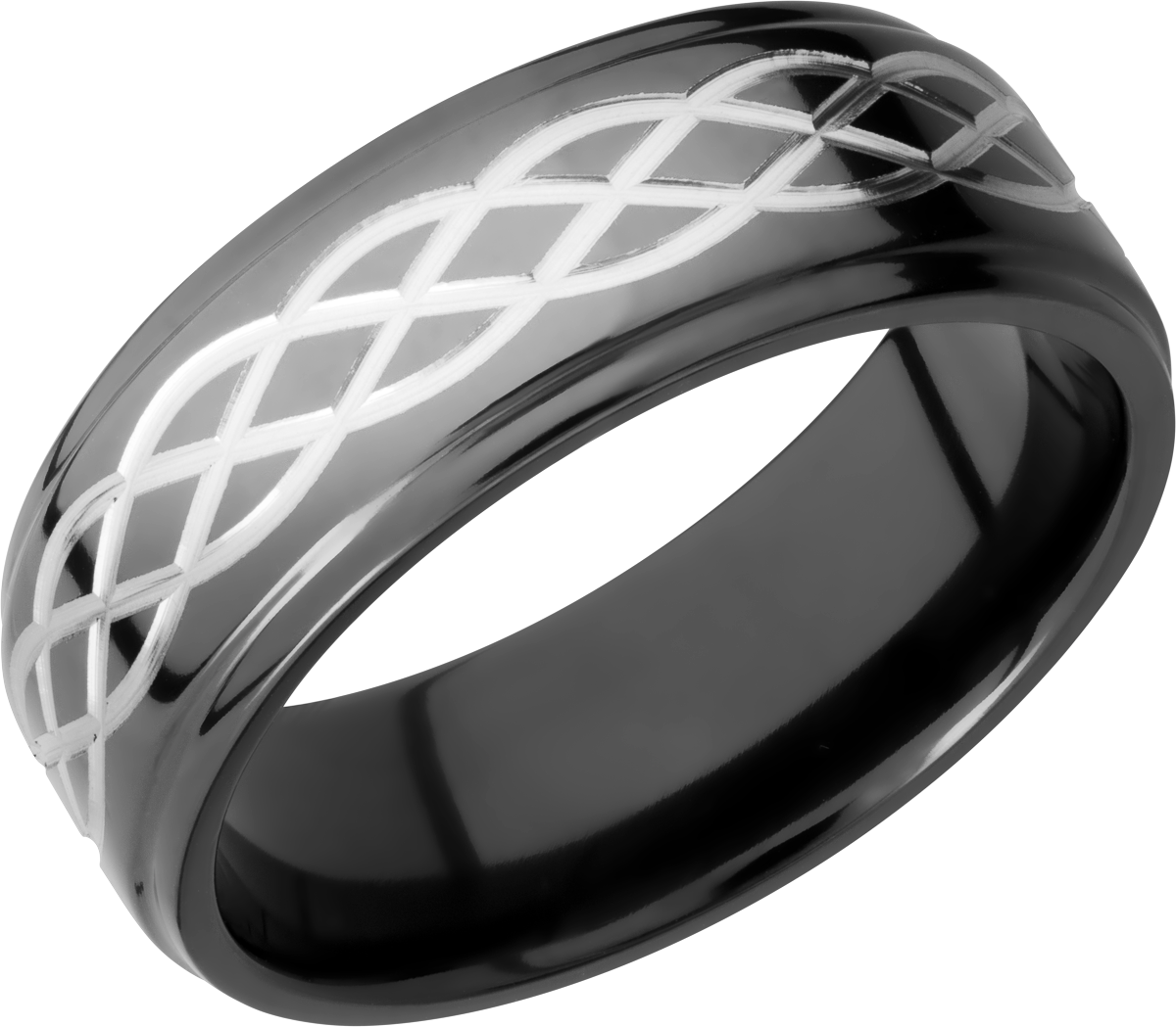 lashbrook zirconium collection zirconium 8mm flat band