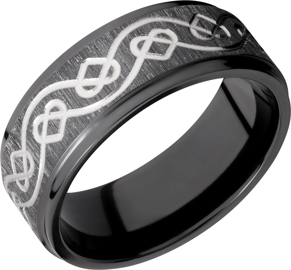 lashbrook zirconium collection zirconium 8mm flat band