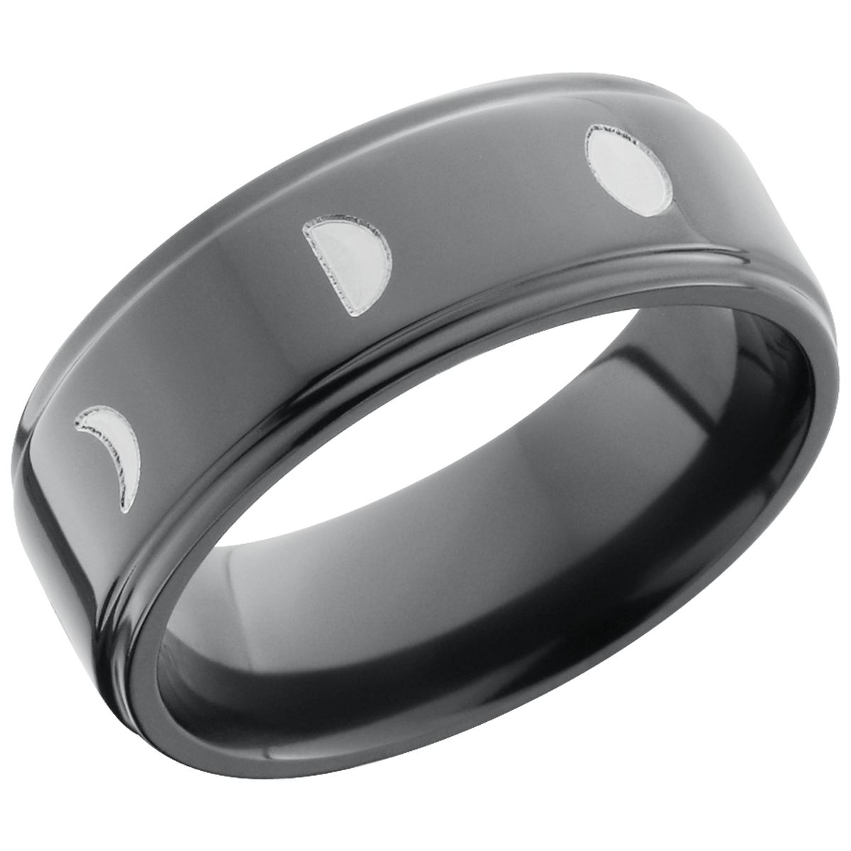 lashbrook zirconium collection zirconium 8mm flat band