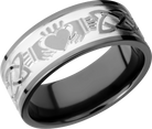 lashbrook zirconium collection zirconium 9mm flat band