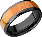 lashbrook hw zirconium 8mm domed band